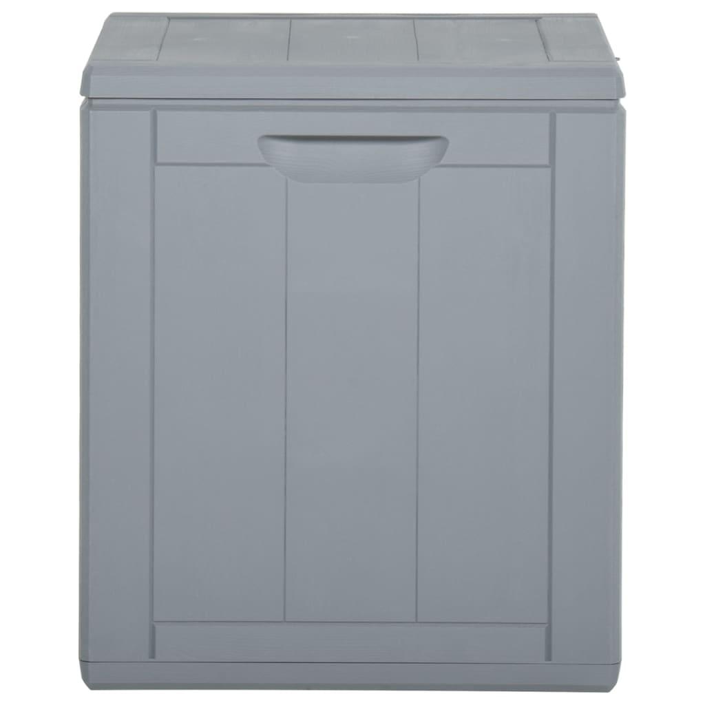 Patio Storage Box 23.8 gal Gray PP Rattan at Set Shop and Smile