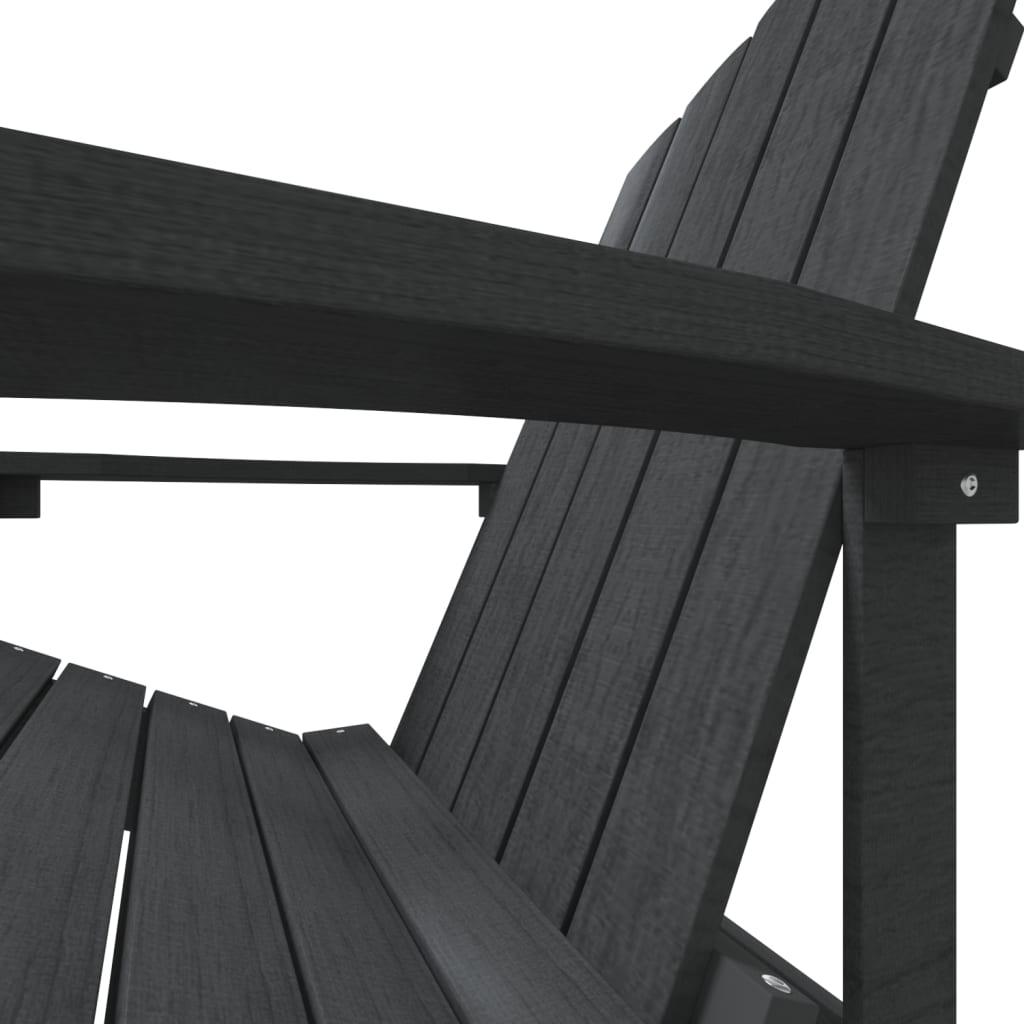 Patio Adirondack Chair HDPE Anthracite at Set Shop and Smile