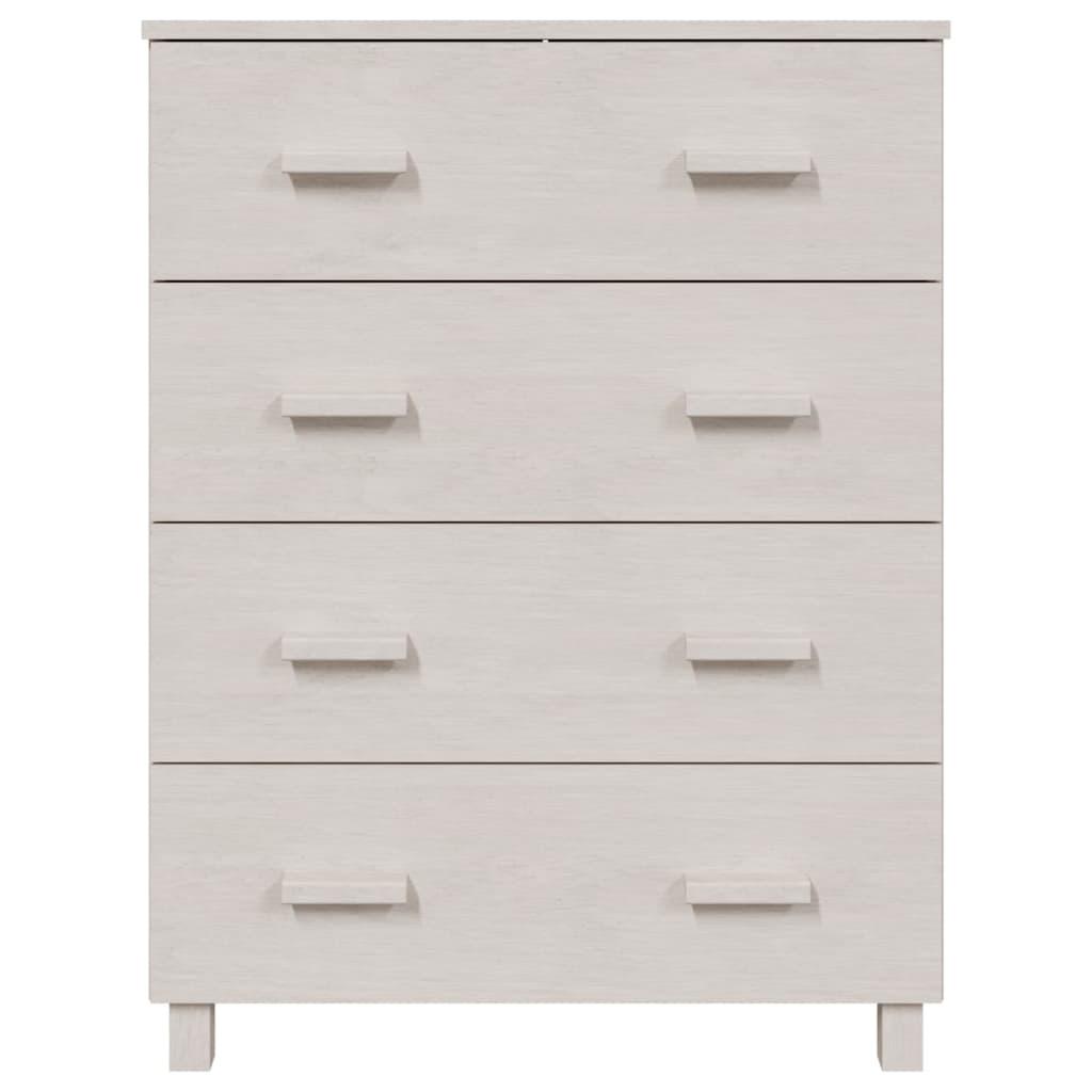 Sideboard HAMAR White 31.1"x15.7"x40.7" Solid Wood Pine at Set Shop and Smile