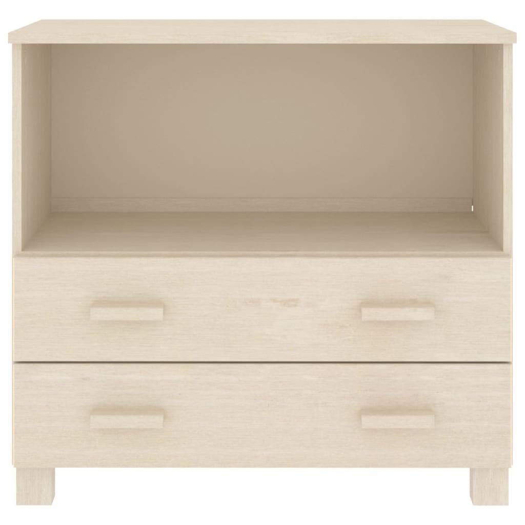 Sideboard HAMAR Honey Brown 33.5"x13.8"x31.5" Solid Wood Pine at Set Shop and Smile