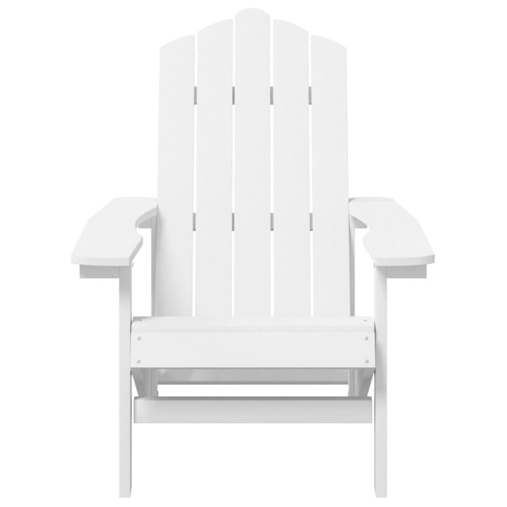 Patio Adirondack Chairs with Table HDPE White at Set Shop and Smile
