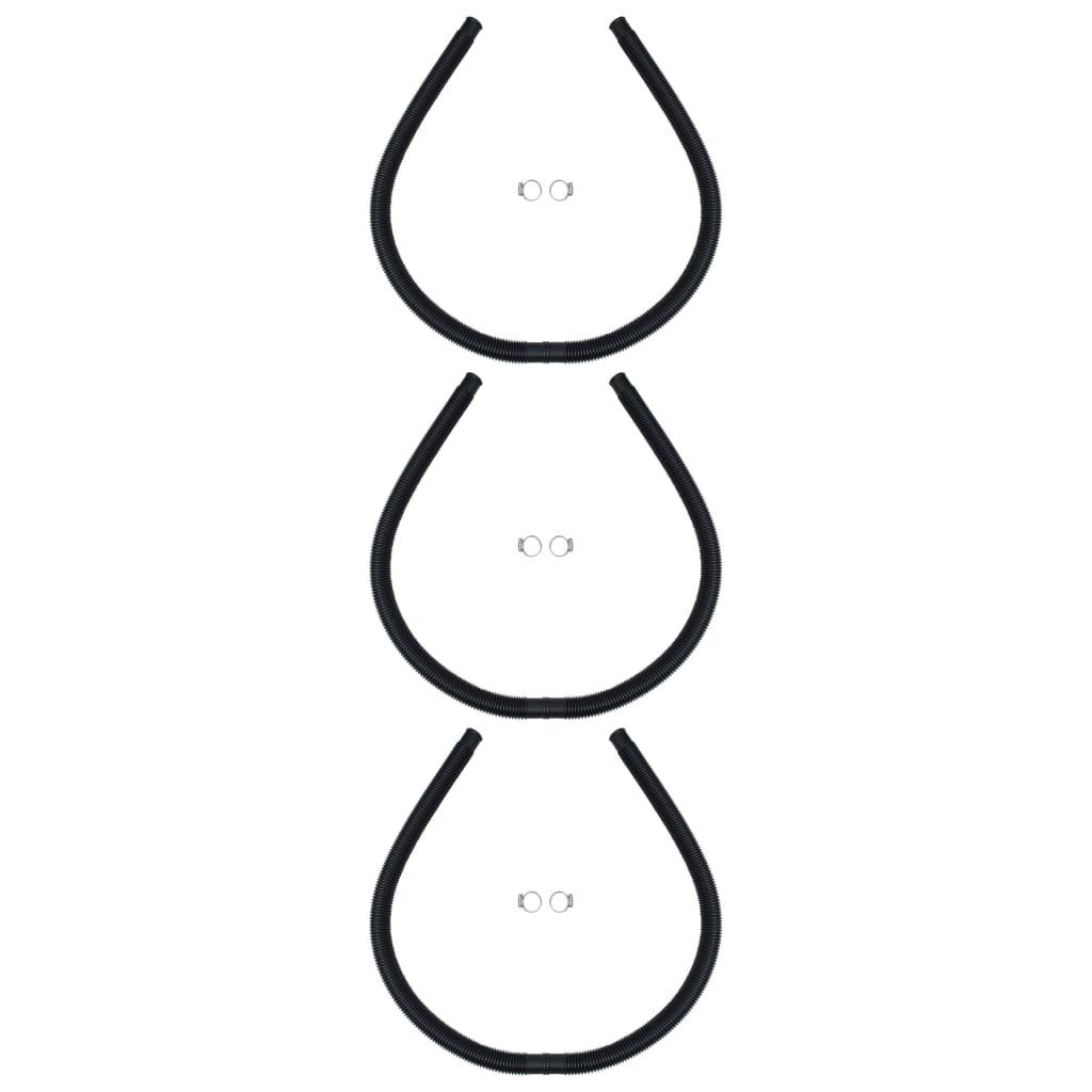 Curved Pool Solar Heating Panels 3 pcs 43.3"x25.6" at Set Shop and Smile