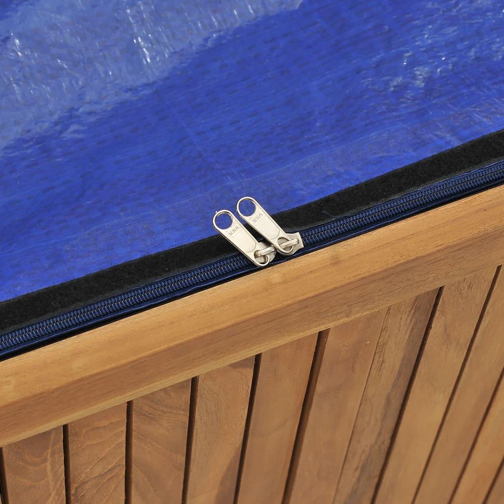 Patio Box 59.1"x19.7"x21.7" Solid Wood Teak at Set Shop and Smile