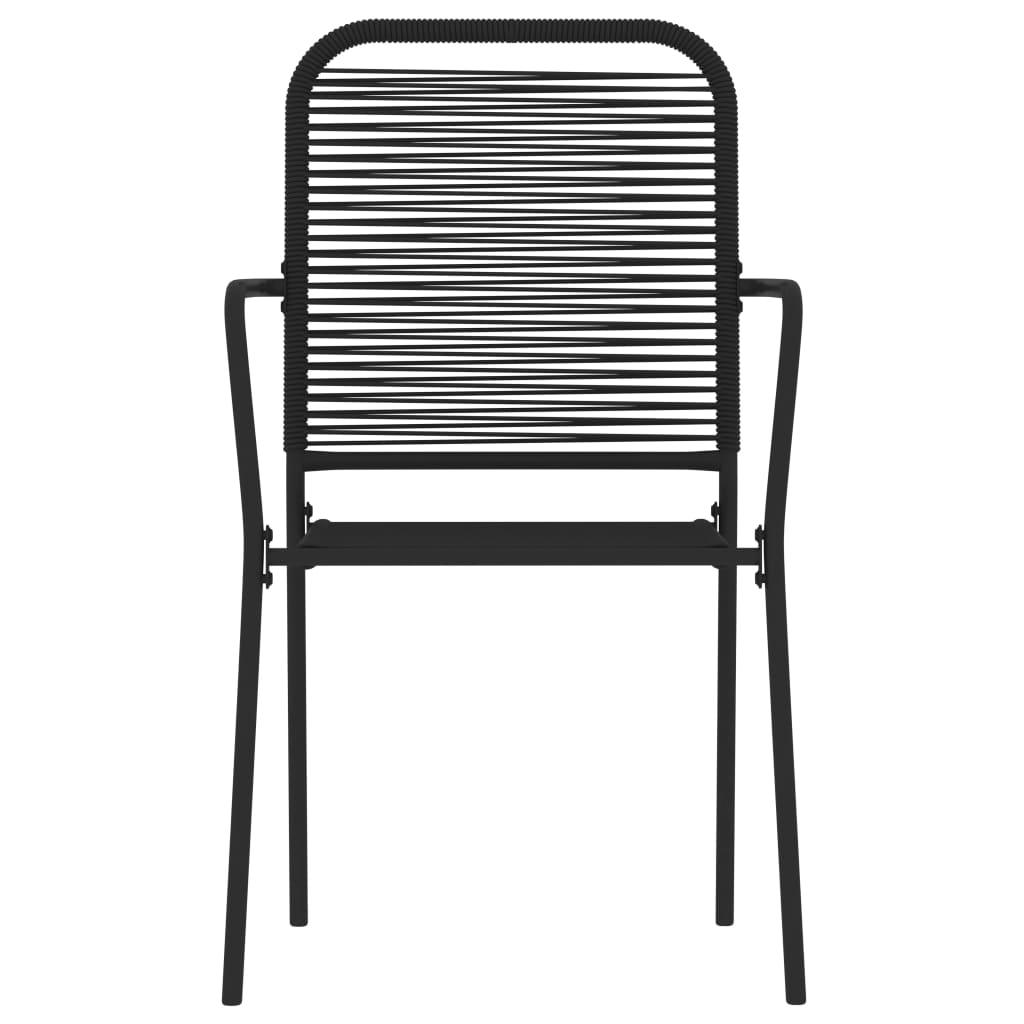 3 Piece Patio Dining Set Black at Set Shop and Smile