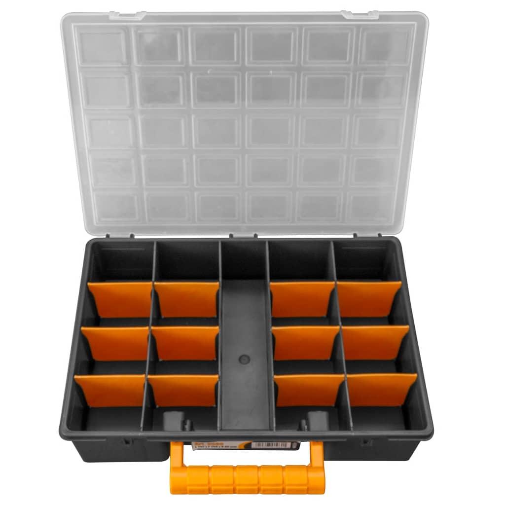 Assortment Boxes 2 pcs with Removable Dividers 14.2"x9.8"x3.3" PP at Set Shop and Smile