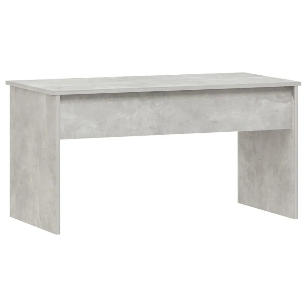 Coffee Table Concrete Gray 40.2"x19.9"x20.7" Engineered Wood at Set Shop and Smile