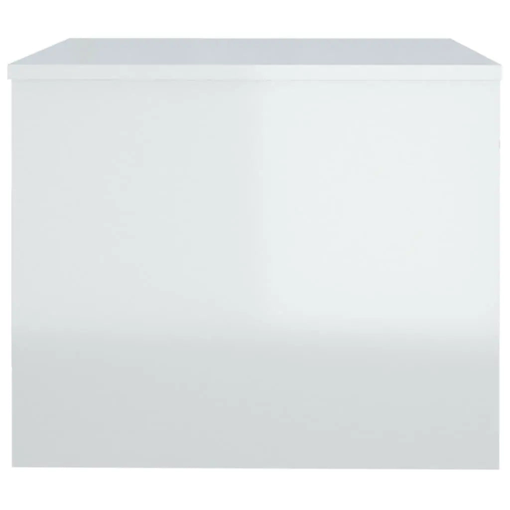 Coffee Table High Gloss White 31.5"x19.7"x15.7" Engineered Wood at Set Shop and Smile