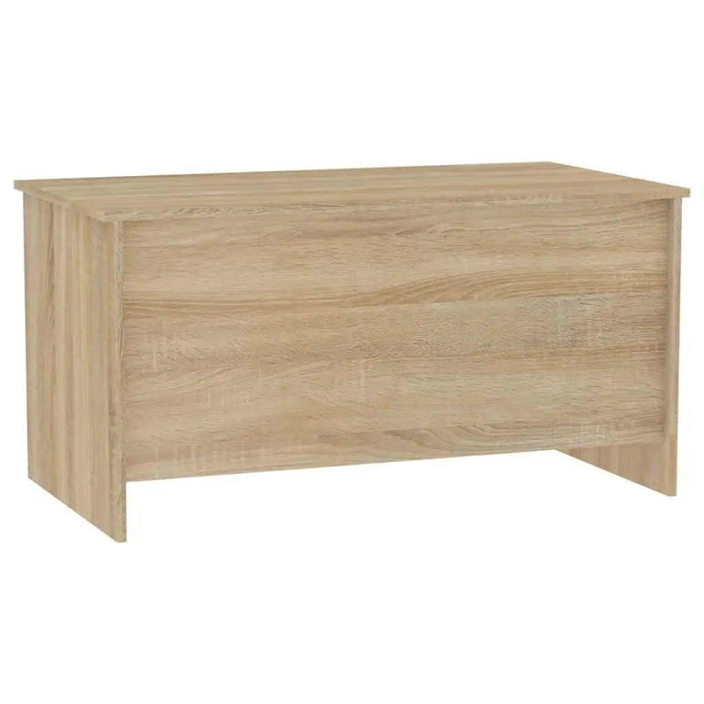 Coffee Table Sonoma Oak 40.2"x21.9"x20.7" Engineered Wood at Set Shop and Smile