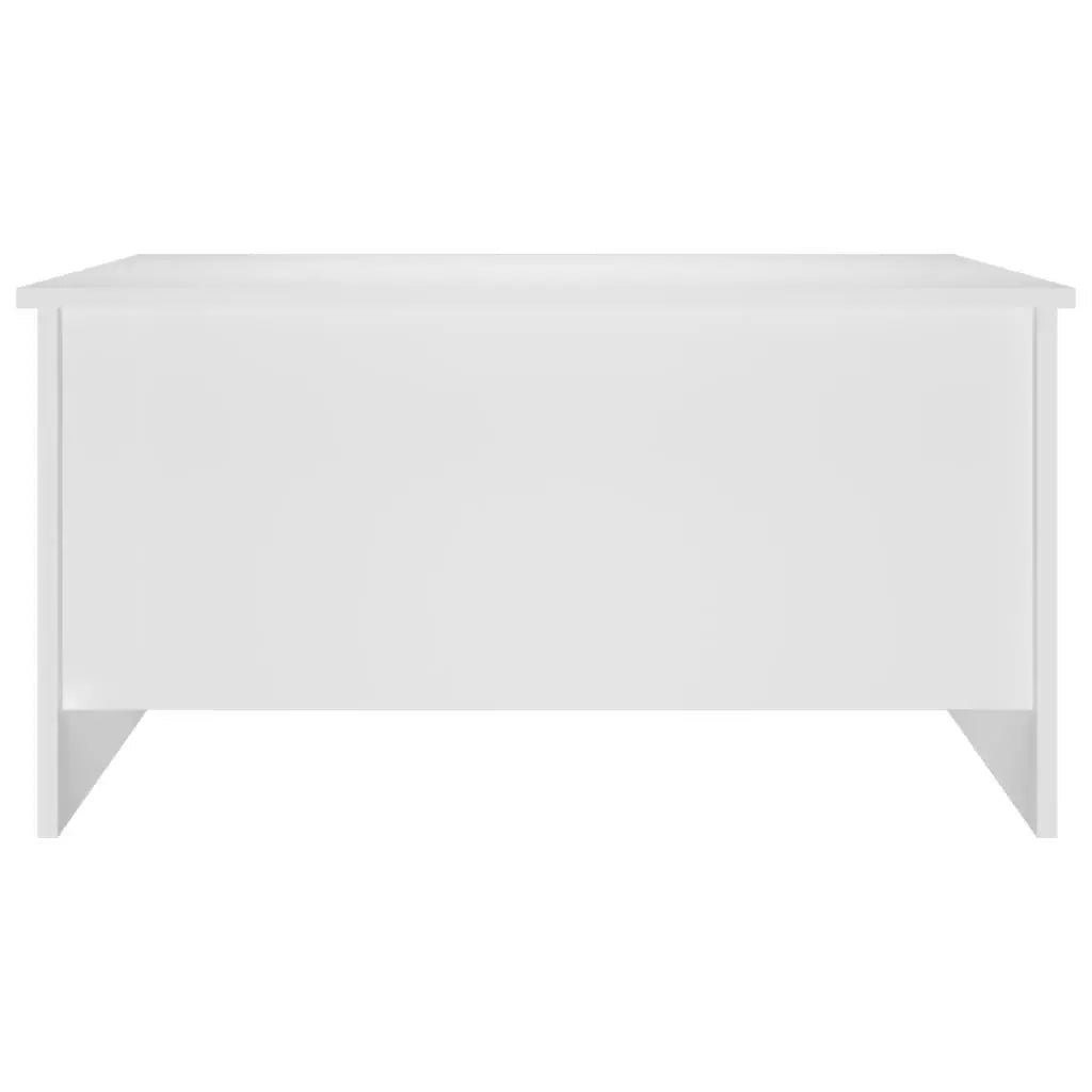 Coffee Table White 31.5"x21.9"x16.3" Engineered Wood at Set Shop and Smile