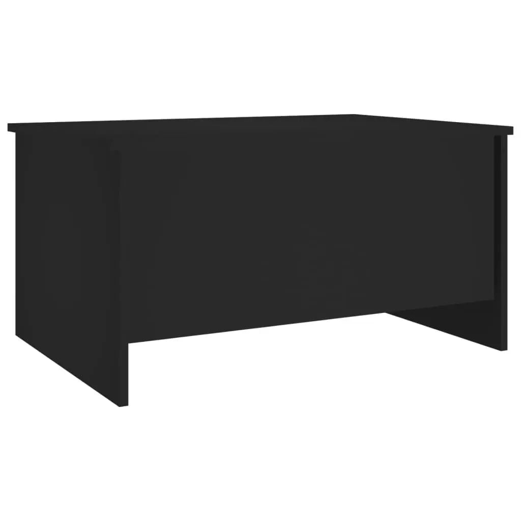 Coffee Table Black 31.5"x21.9"x16.3" Engineered Wood at Set Shop and Smile