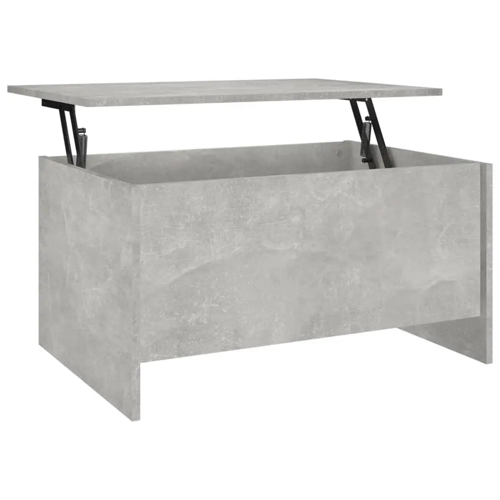 Coffee Table Concrete Gray 31.5"x21.9"x16.3" Engineered Wood at Set Shop and Smile