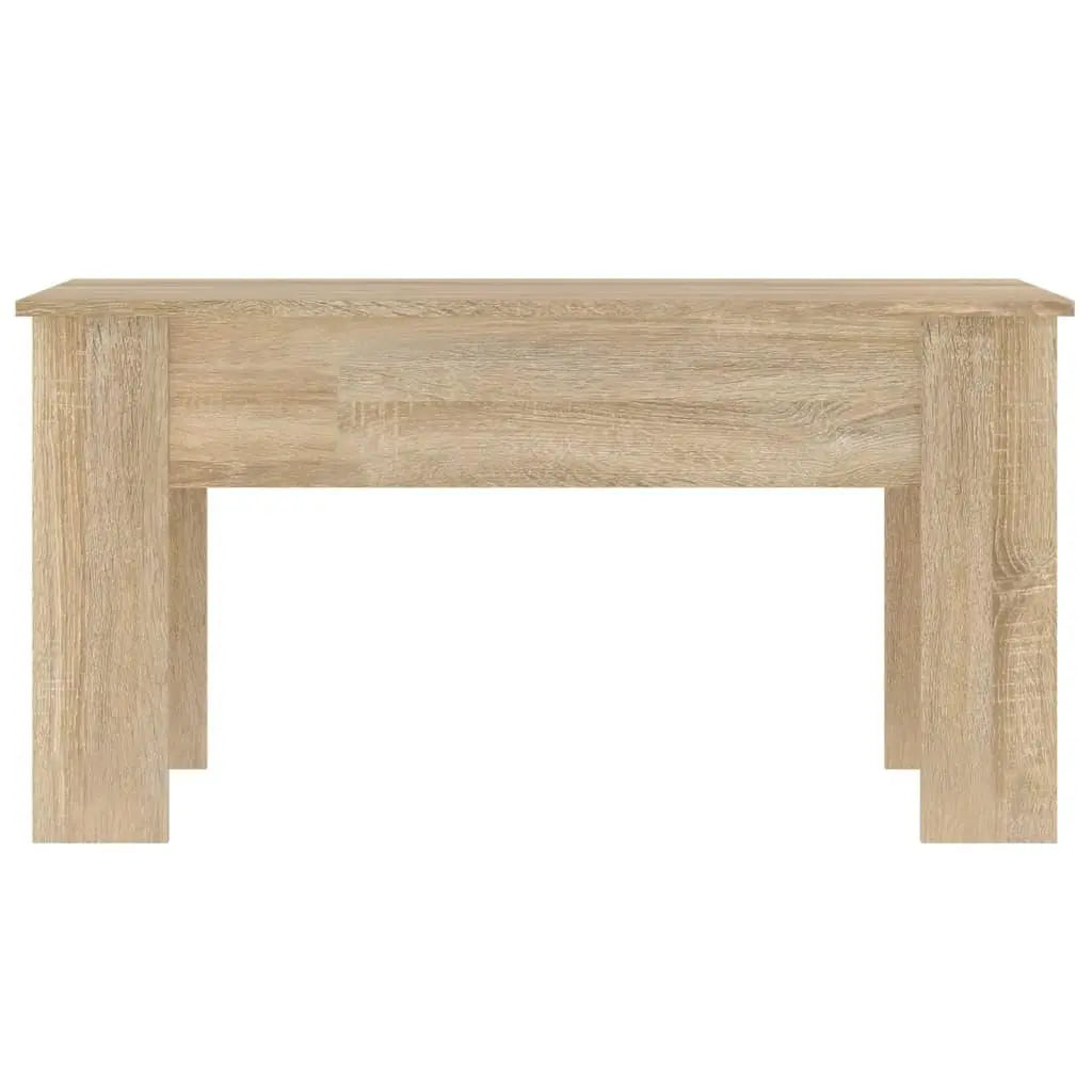 Coffee Table Sonoma Oak 39.8"x19.3"x20.5" Engineered Wood at Set Shop and Smile