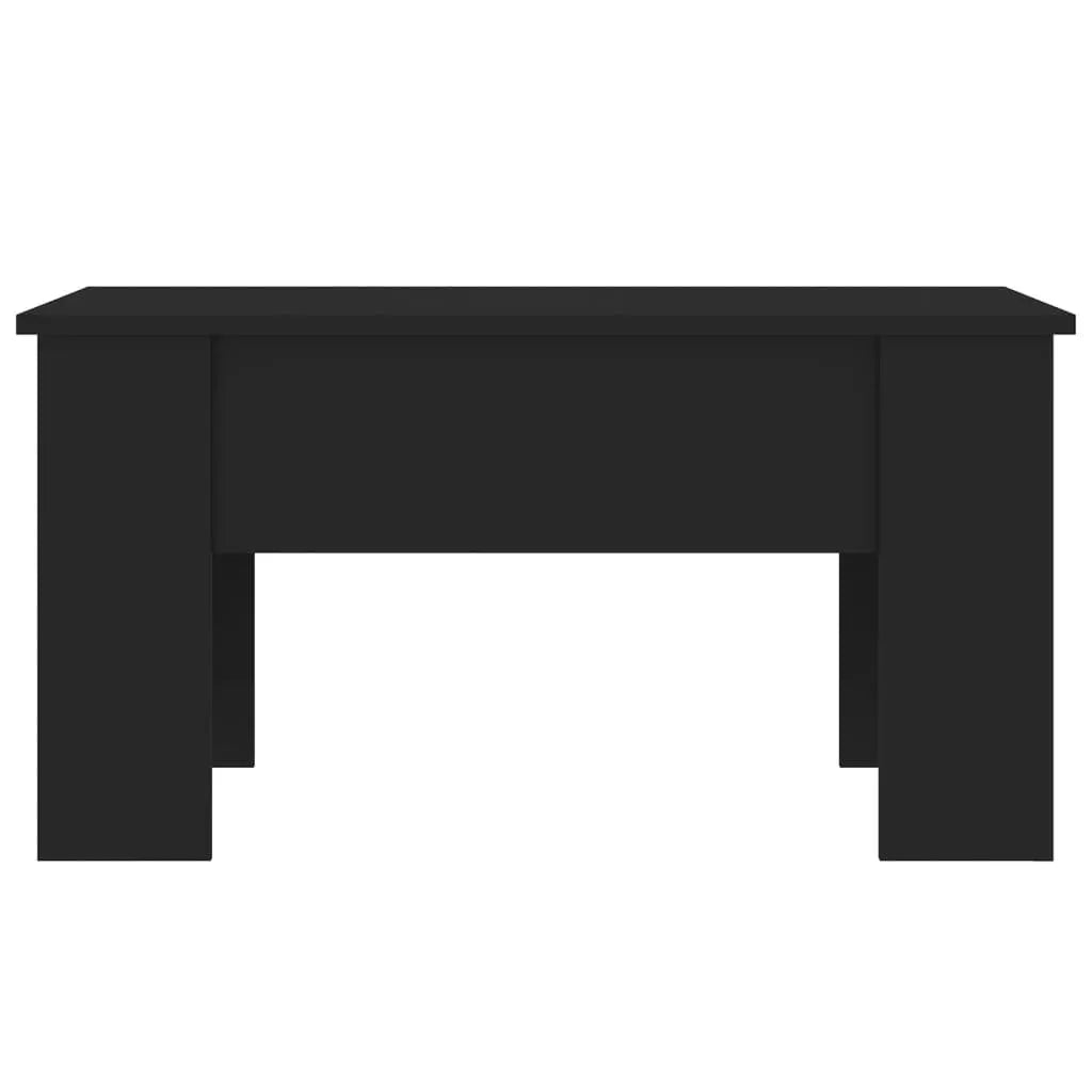 Coffee Table Black 31.1"x19.3"x16.1" Engineered Wood at Set Shop and Smile