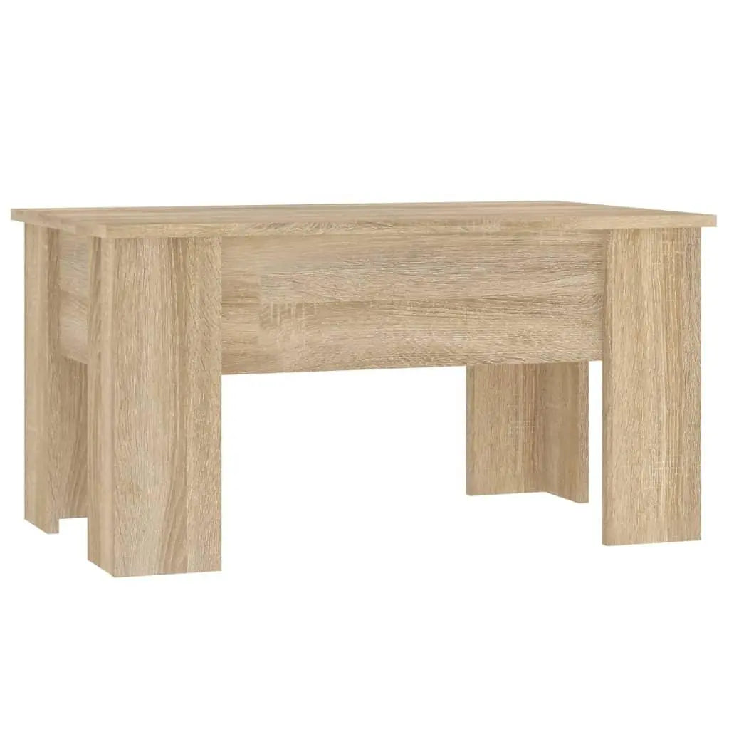 Coffee Table Sonoma Oak 31.1"x19.3"x16.1" Engineered Wood at Set Shop and Smile