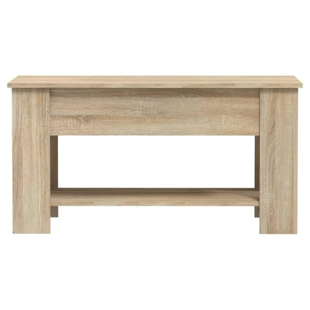 Coffee Table Sonoma Oak 39.8"x19.3"x20.5" Engineered Wood at Set Shop and Smile
