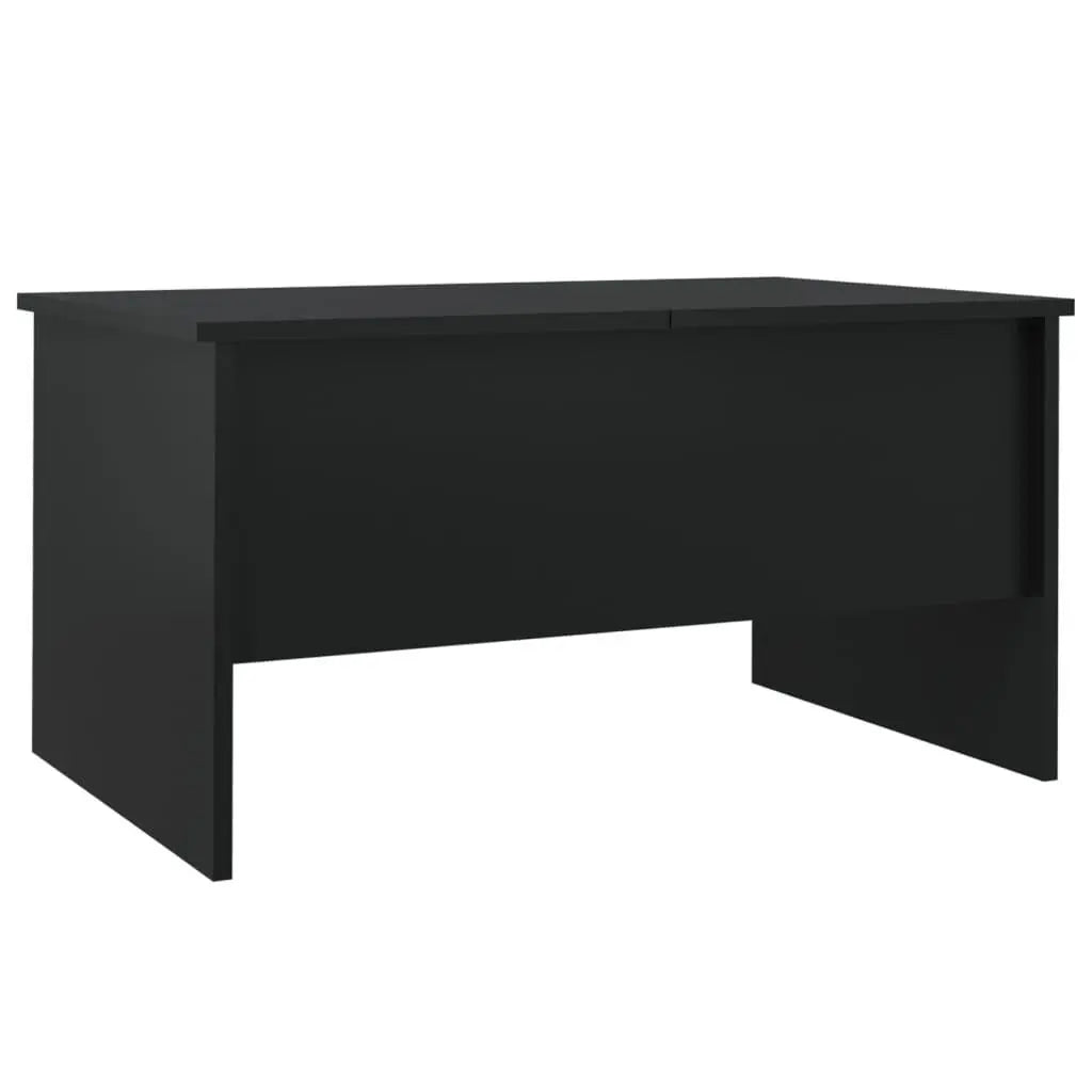 Coffee Table Black 31.5"x19.7"x16.7" Engineered Wood at Set Shop and Smile