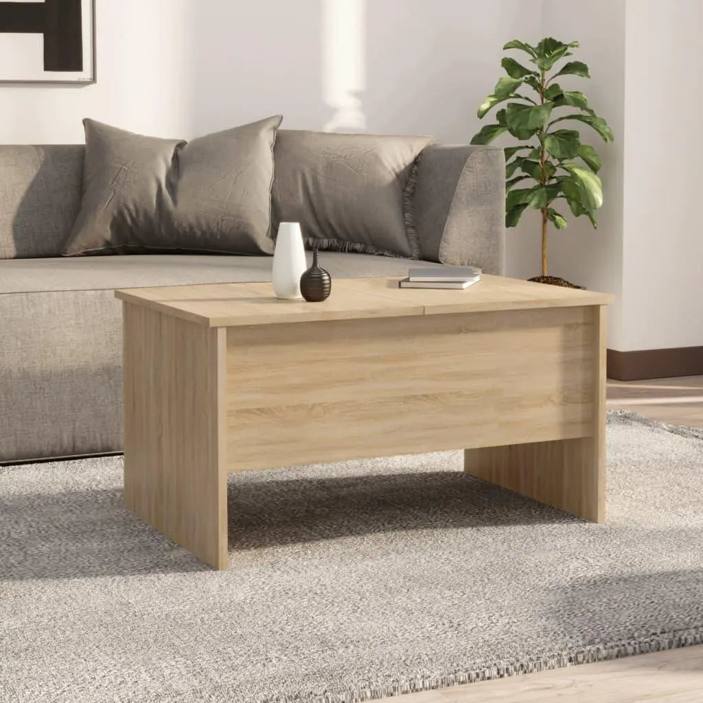 Coffee Table Sonoma Oak 31.5"x19.7"x16.7" Engineered Wood at Set Shop and Smile