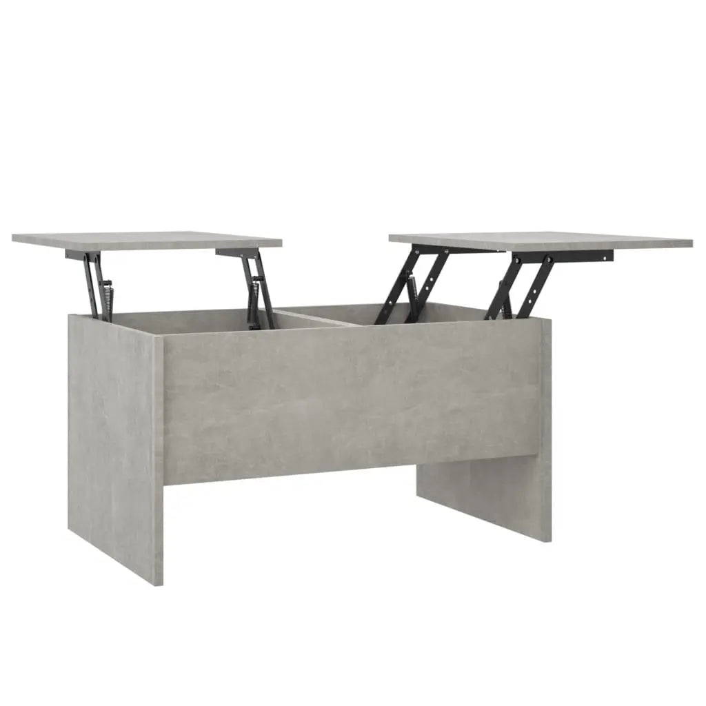 Coffee Table Concrete Gray 31.5"x19.7"x16.7" Engineered Wood at Set Shop and Smile