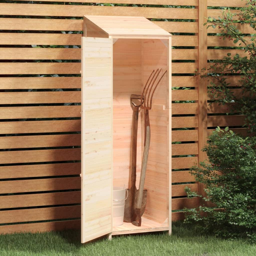 Garden Shed 21.7"x20.5"x68.7" Solid Wood Fir at Set Shop and Smile