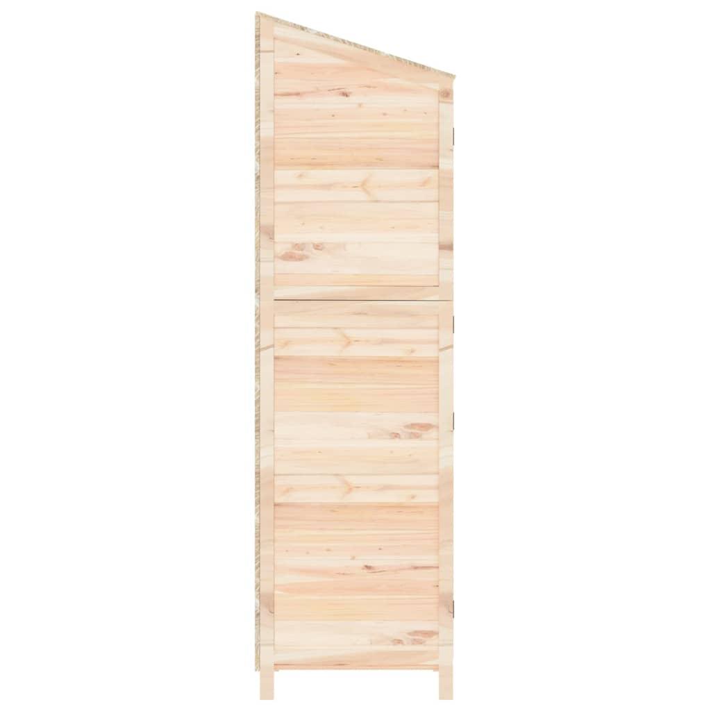 Garden Shed 21.7"x20.5"x68.7" Solid Wood Fir at Set Shop and Smile