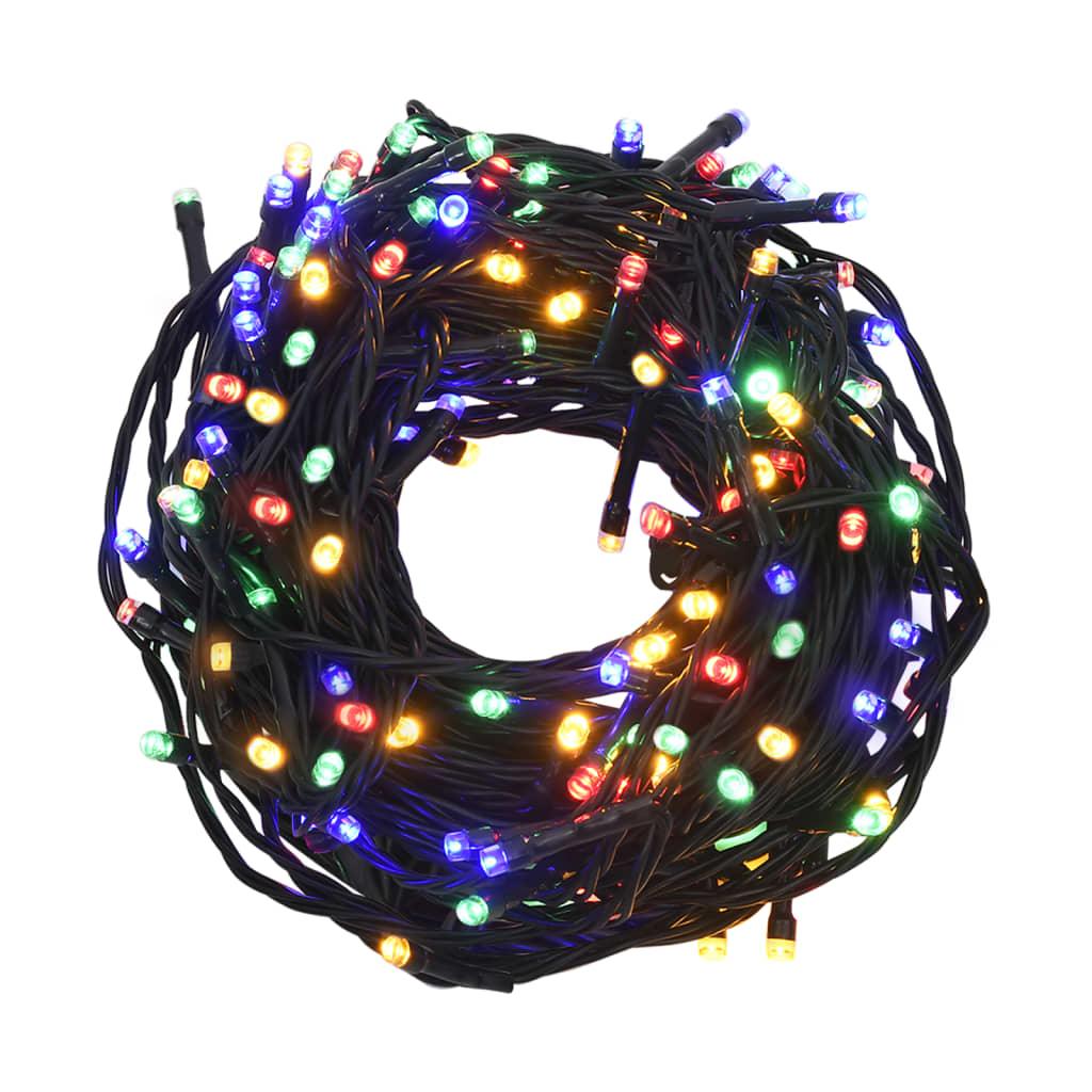 LED String with 150 LEDs Multicolor 49.2' PVC at Set Shop and Smile