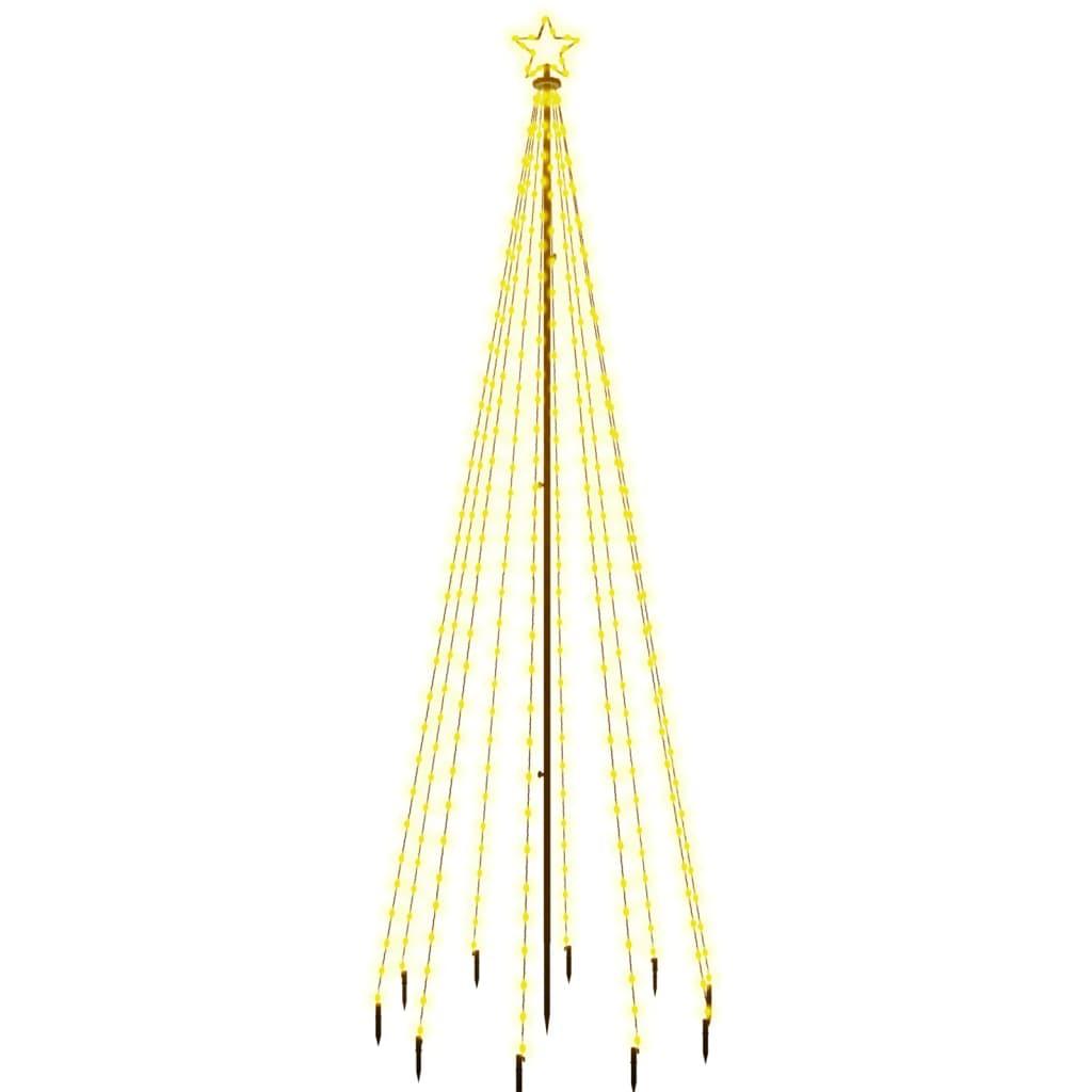 Christmas Tree with Spike Warm White 310 LEDs 10 ft at Set Shop and Smile