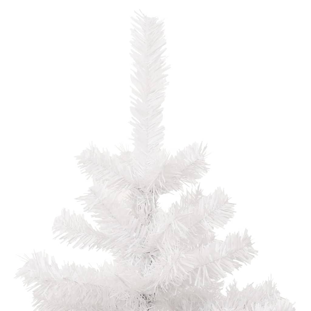 Swirl Christmas Tree with Stand and LEDs White 5 ft PVC at Set Shop and Smile