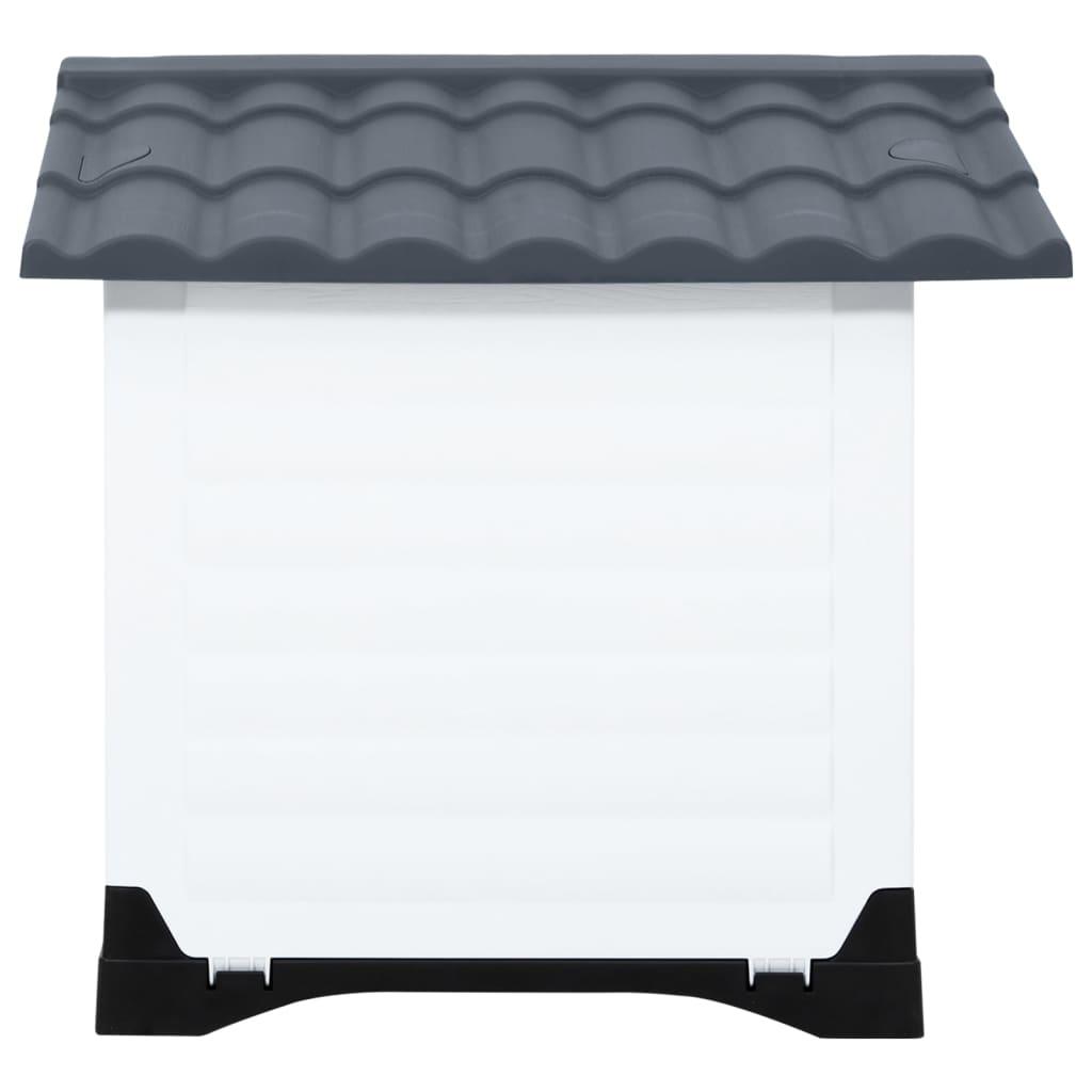 Dog House Gray 35.6"x26.8"x26" Polypropylene at Set Shop and Smile