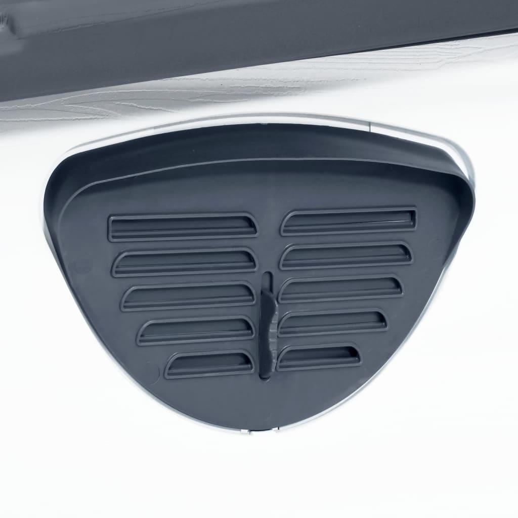 Dog House Gray 35.6"x26.8"x26" Polypropylene at Set Shop and Smile