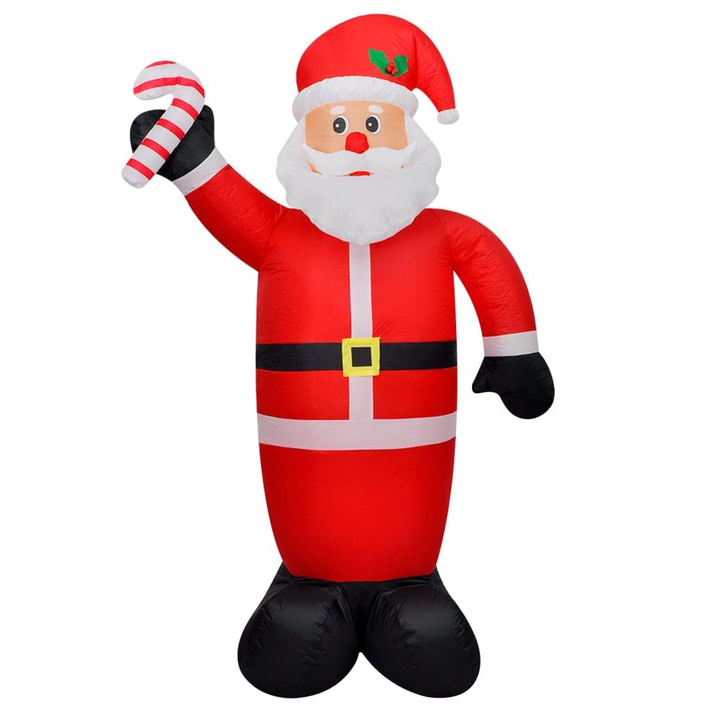 Christmas Inflatable Santa Claus with LEDs 10 ft at Set Shop and Smile