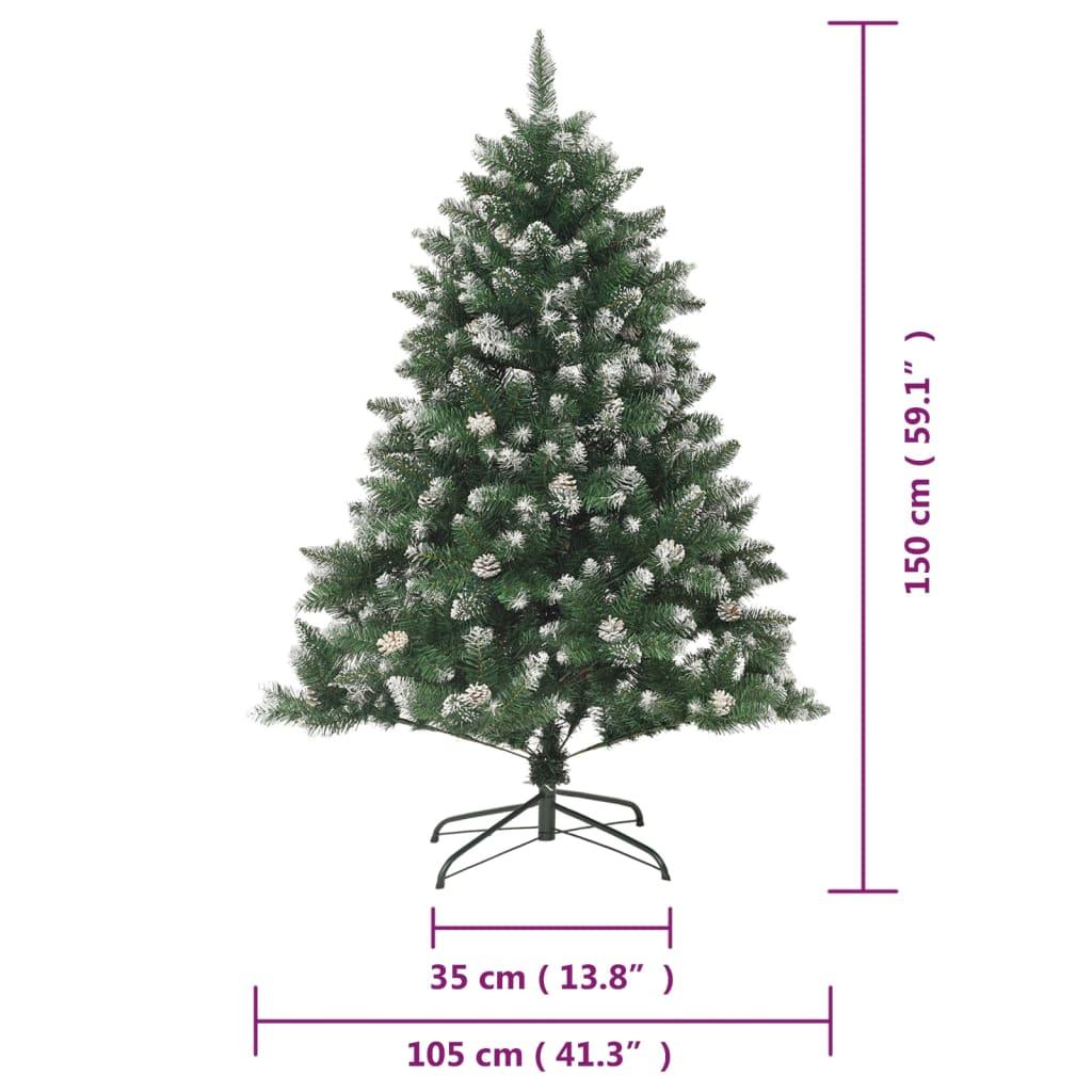 Artificial Christmas Tree with Stand 59.1" PVC at Set Shop and Smile