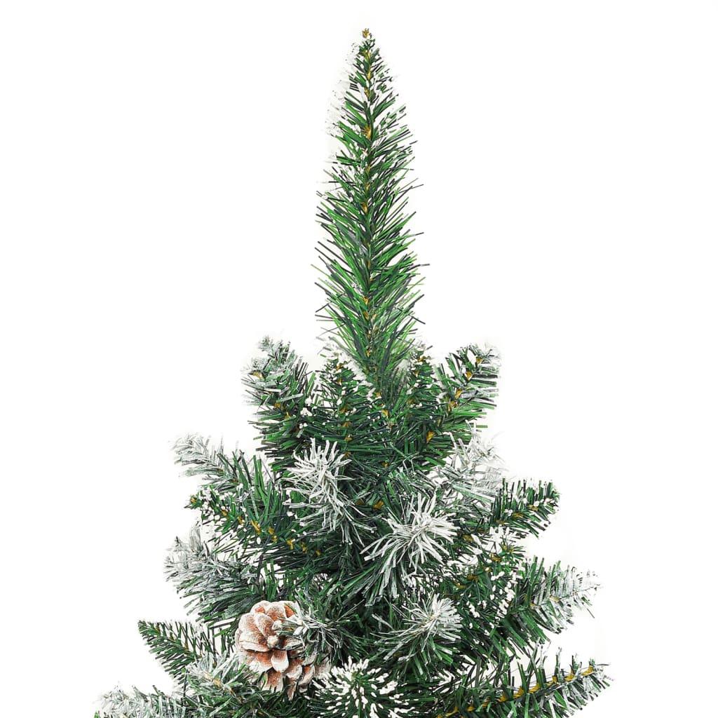 Artificial Slim Christmas Tree with Stand 4 ft PVC at Set Shop and Smile