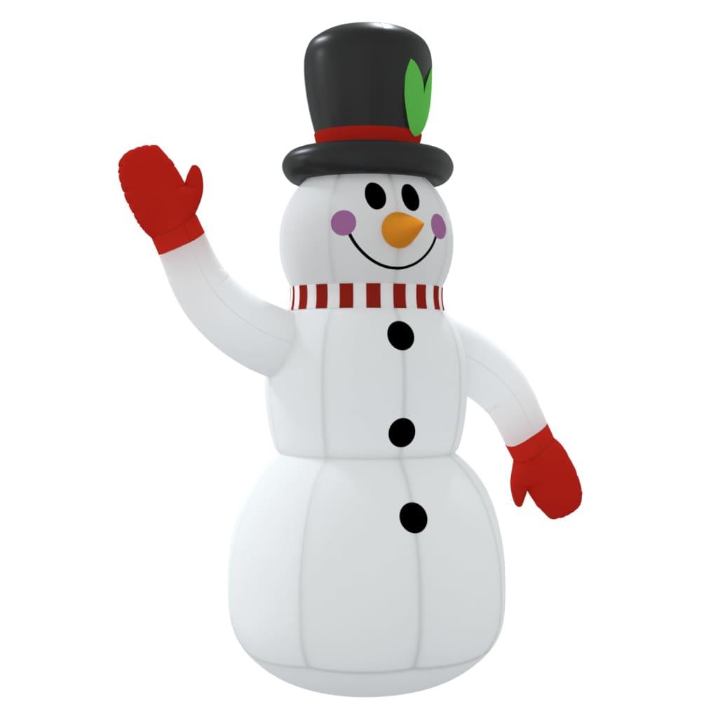 Inflatable Snowman with LEDs 4 ft at Set Shop and Smile
