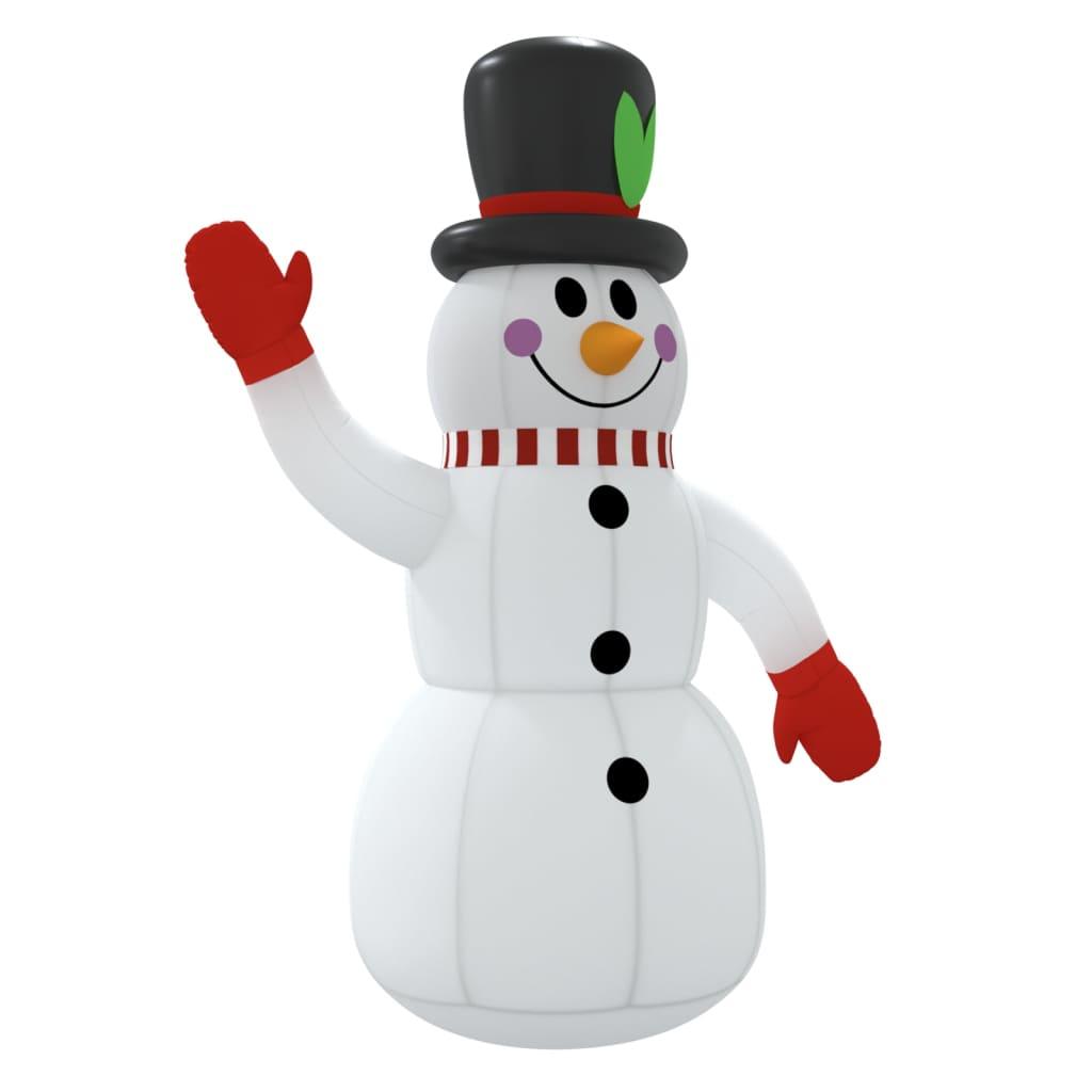 Inflatable Snowman with LEDs 8 ft at Set Shop and Smile