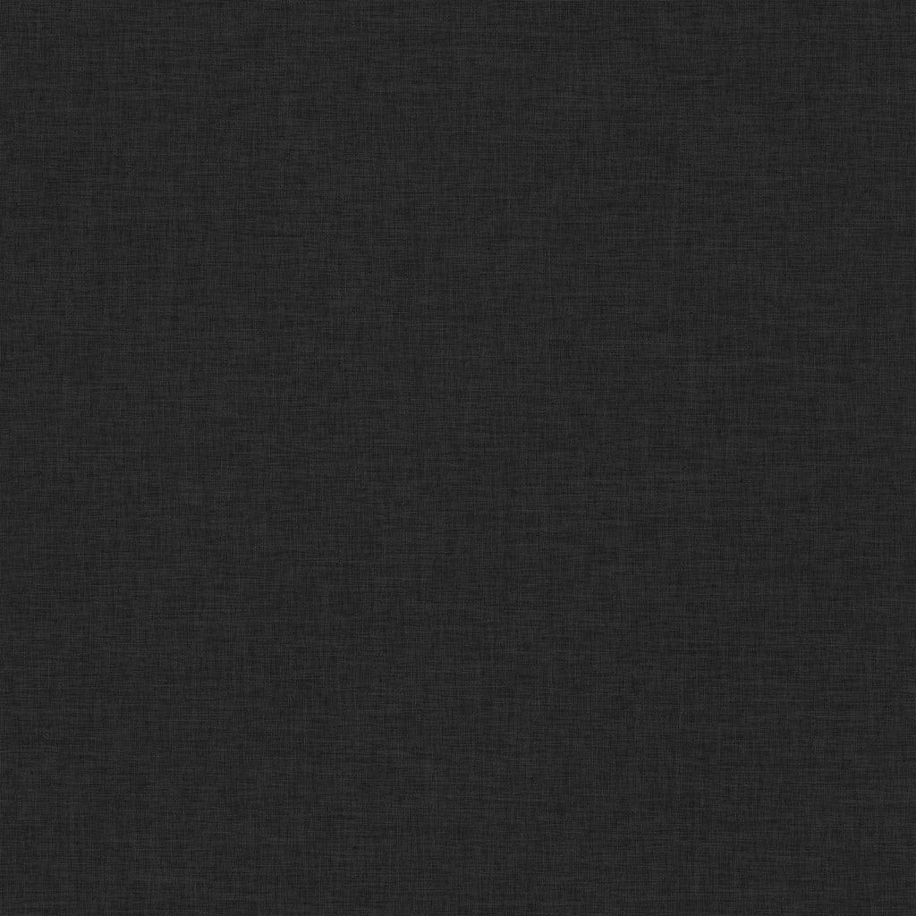 Dining Chairs 2 pcs Black Fabric and Faux Leather at Set Shop and Smile