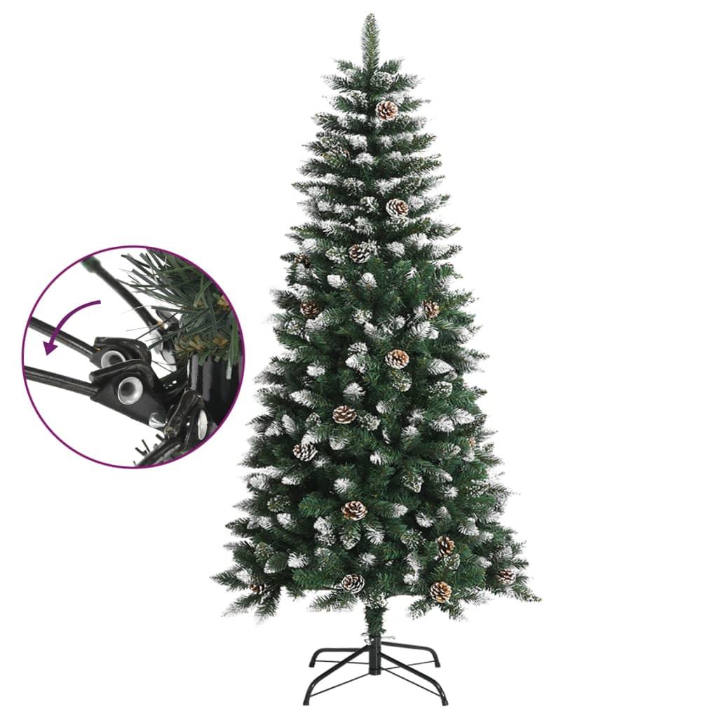 Artificial Christmas Tree with Stand Green 47.2" PVC at Set Shop and Smile