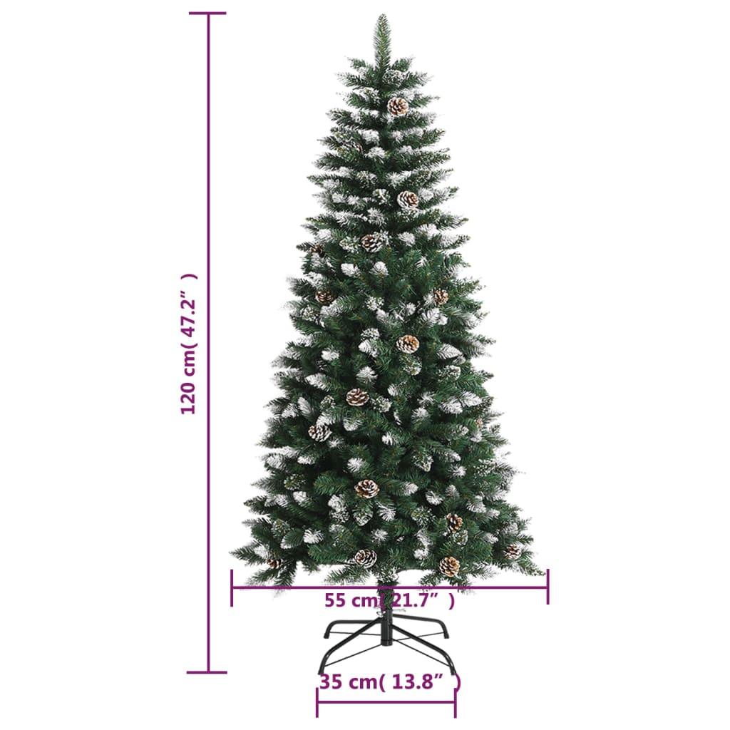 Artificial Christmas Tree with Stand Green 47.2" PVC at Set Shop and Smile