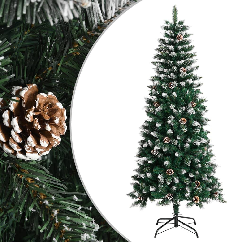 Artificial Christmas Tree with Stand Green 59.1" PVC at Set Shop and Smile