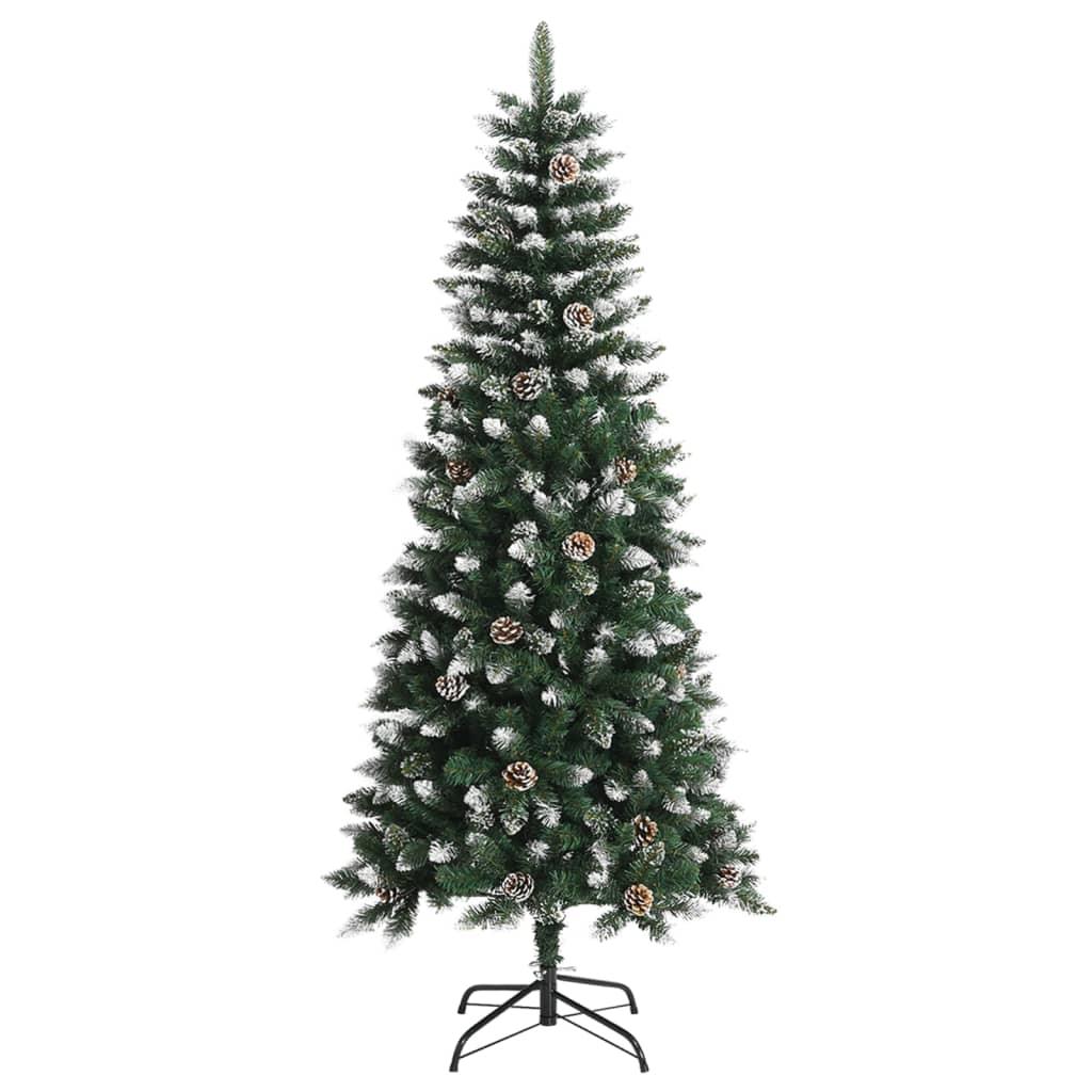 Artificial Christmas Tree with Stand Green 59.1" PVC at Set Shop and Smile