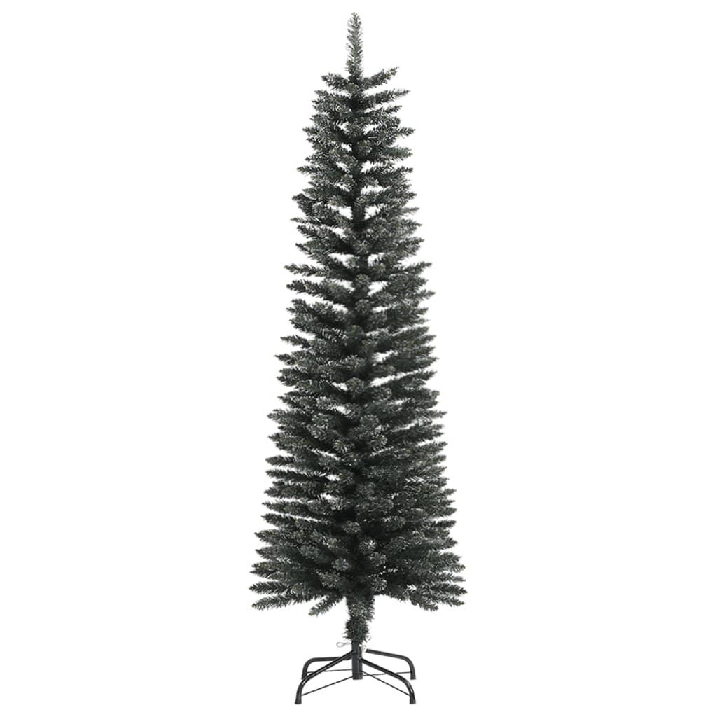 Artificial Slim Christmas Tree with Stand Green 5 ft PVC at Set Shop and Smile