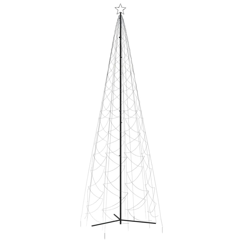 Christmas Cone Tree Cold White 1400 LEDs 5x16 ft at Set Shop and Smile