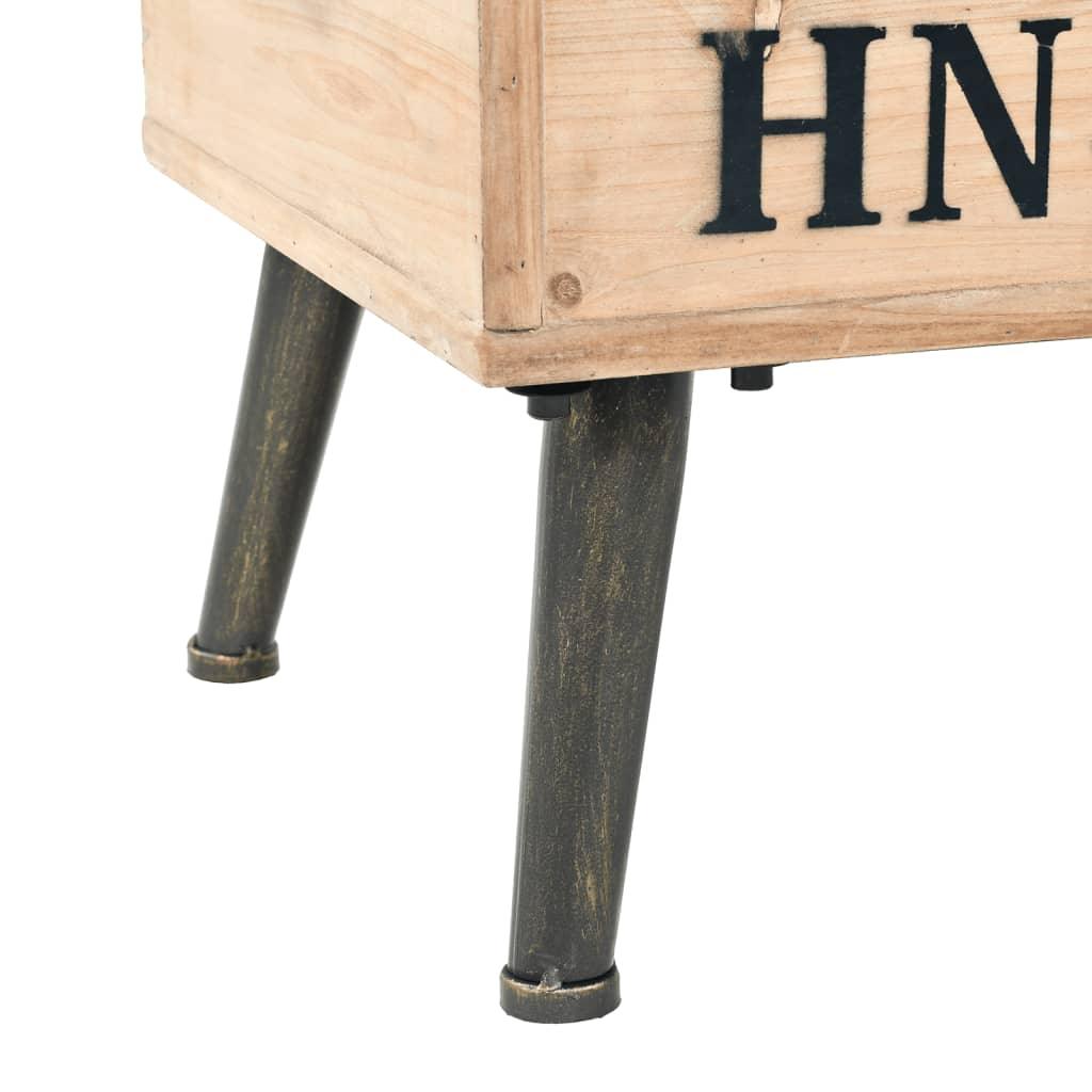 Storage Bench 43.3" Solid Wood Fir at Set Shop and Smile