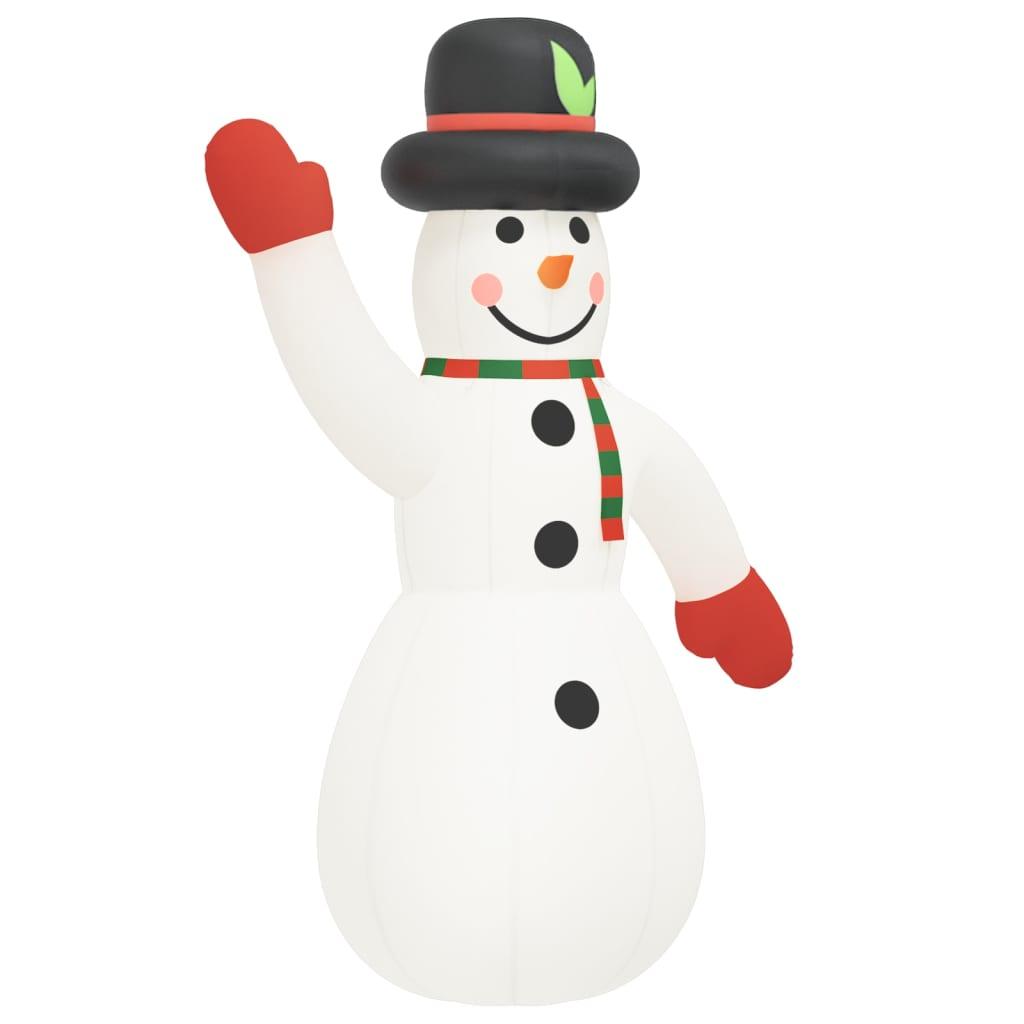 Christmas Inflatable Snowman with LEDs 145.7" at Set Shop and Smile
