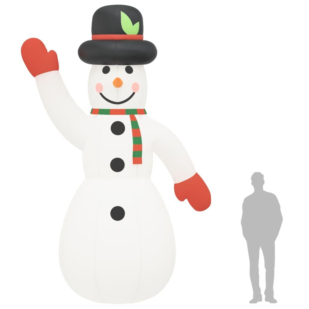 Christmas Inflatable Snowman with LEDs 179.1" at Set Shop and Smile