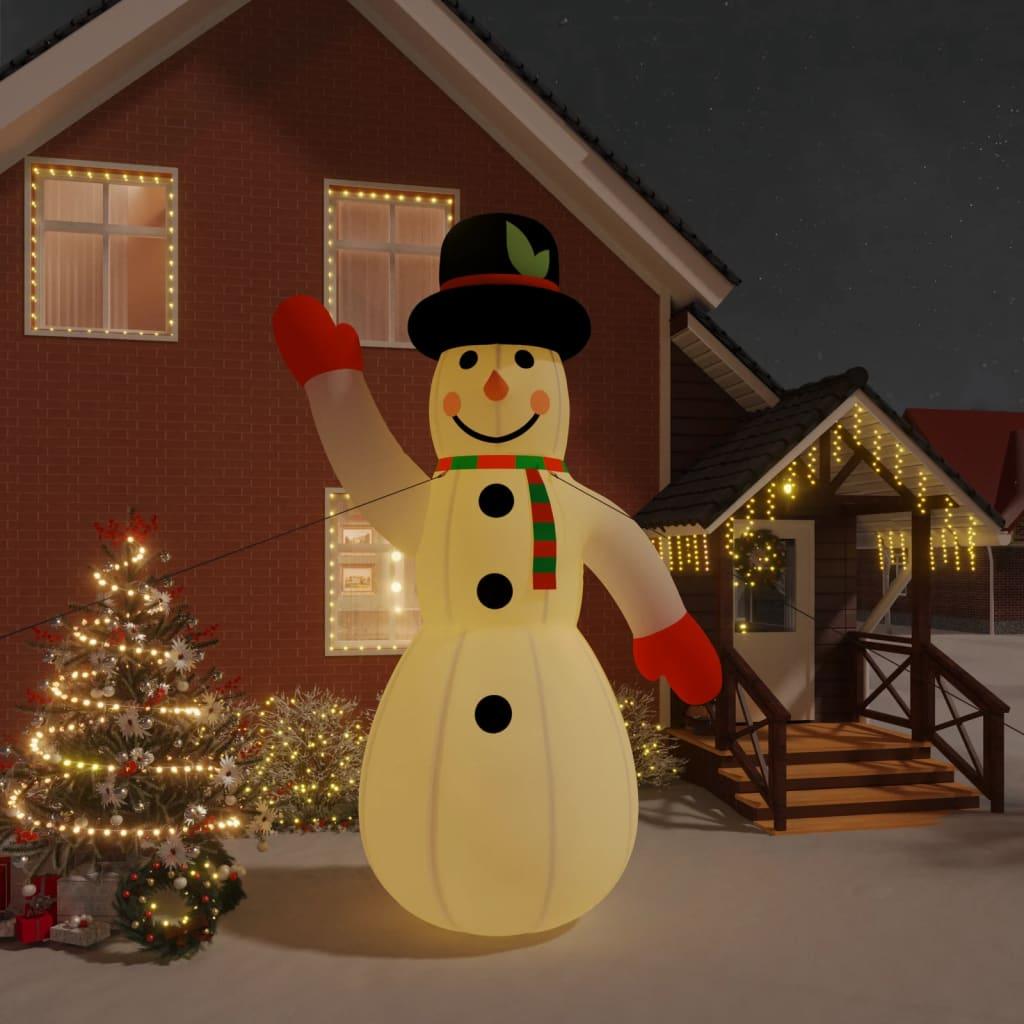 Christmas Inflatable Snowman with LEDs 179.1" at Set Shop and Smile