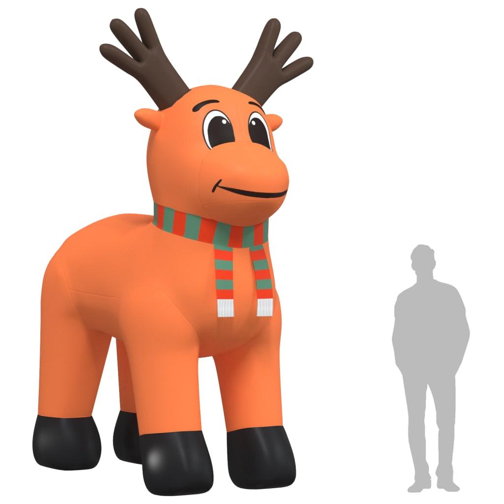 Christmas Inflatable Reindeer with LEDs 157.5" at Set Shop and Smile