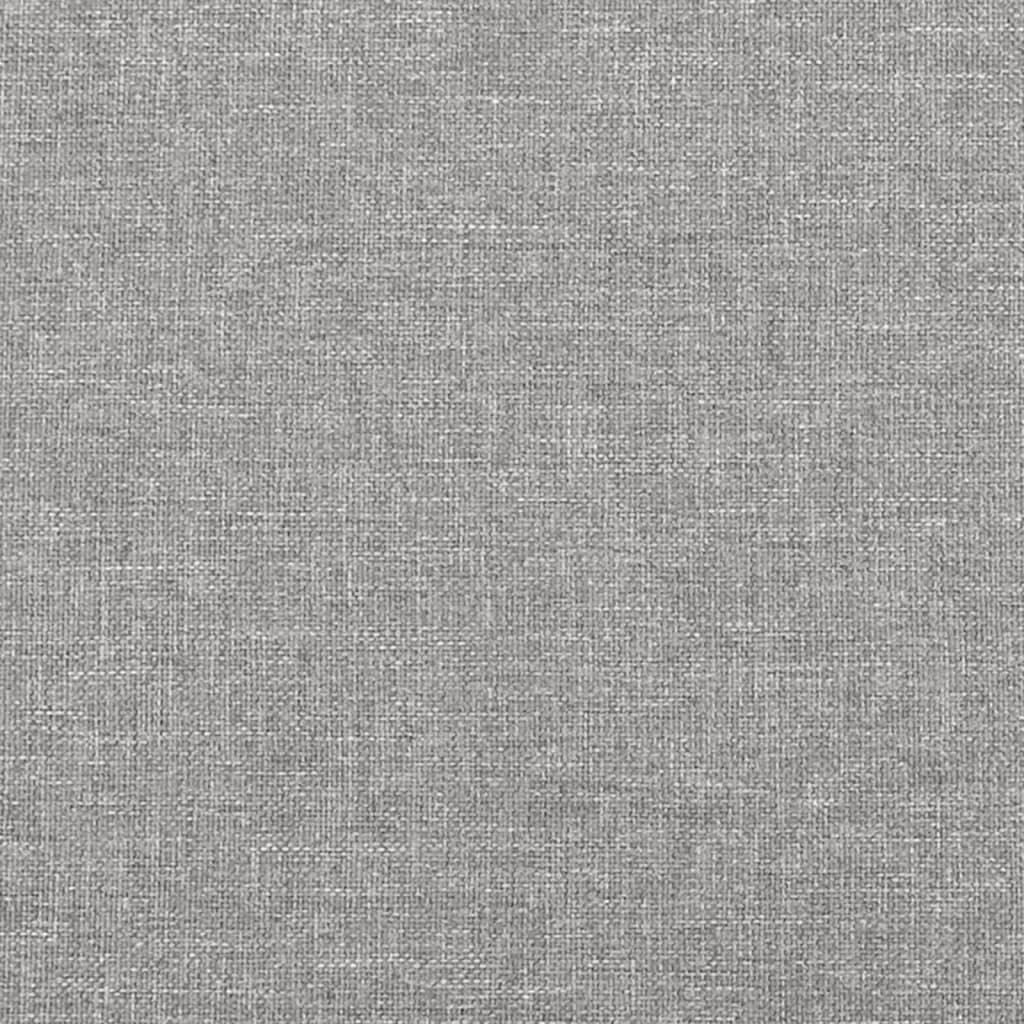 Bed Frame Light Gray 59.8"x79.9" Queen Fabric at Set Shop and Smile