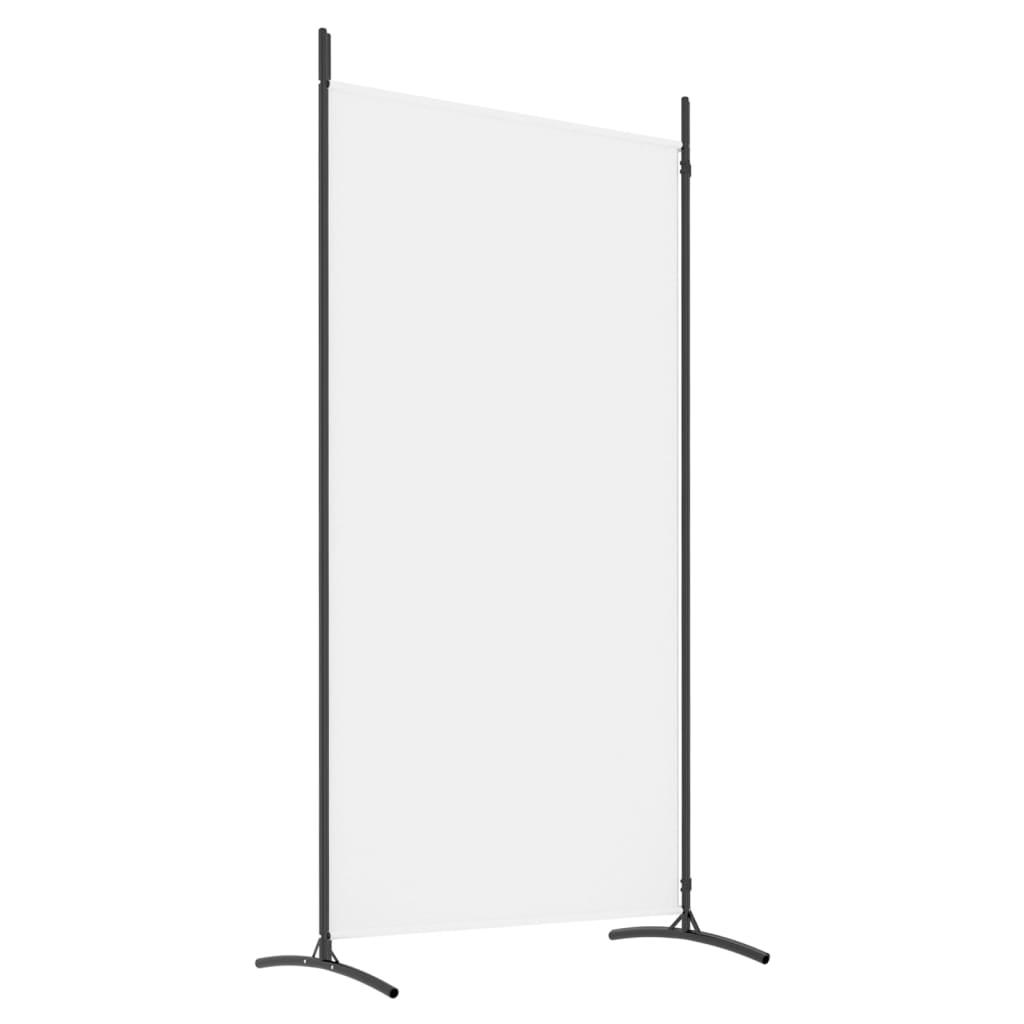 2-Panel Room Divider White 68.9"x70.9" Fabric at Set Shop and Smile