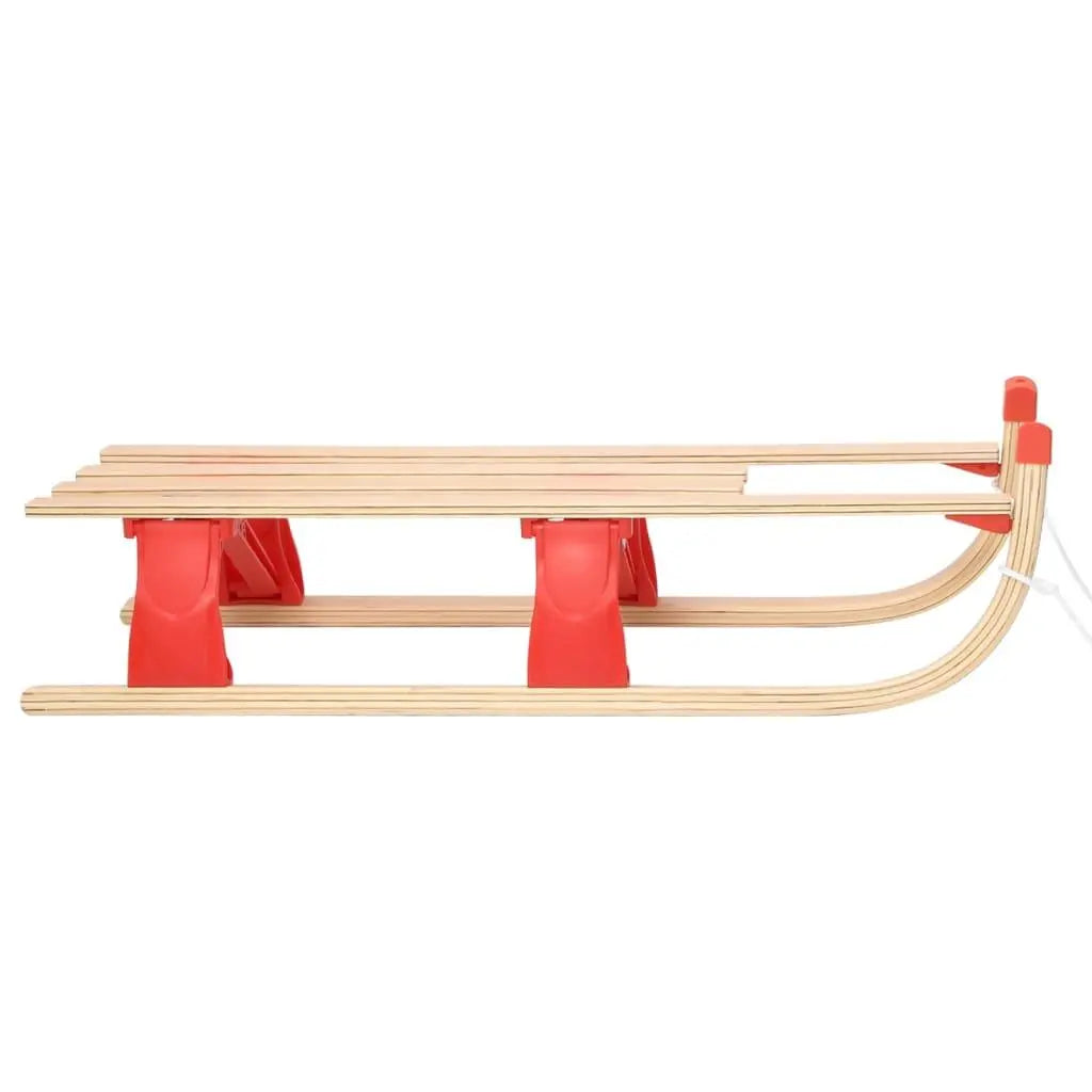 Folding Sledge Wood 43.3" at Set Shop and Smile