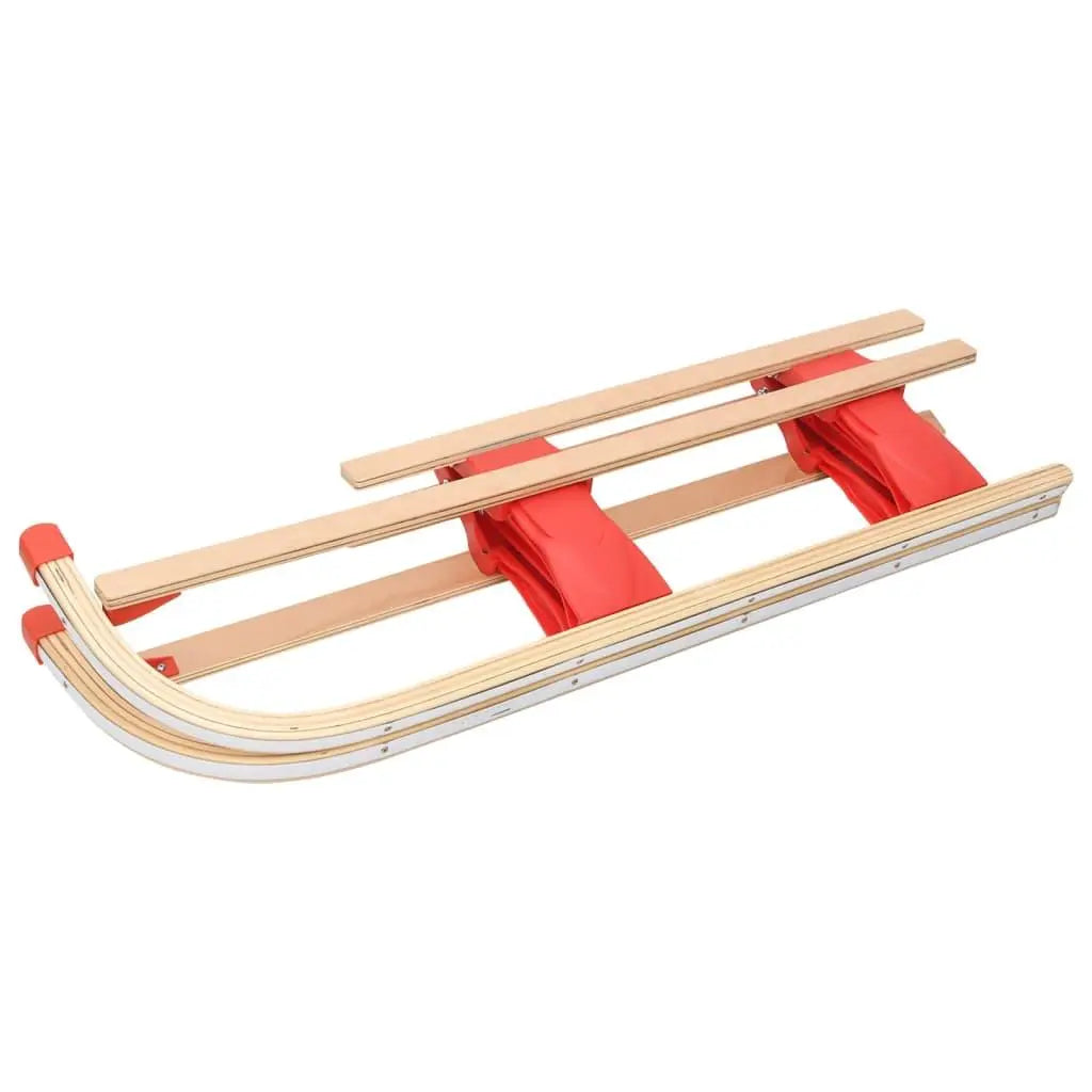 Folding Sledge Wood 43.3" at Set Shop and Smile